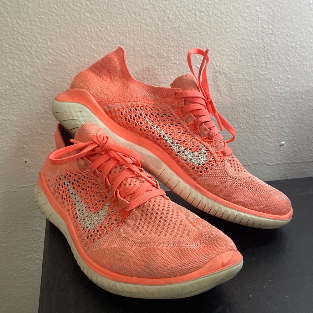 Orange Nike Free